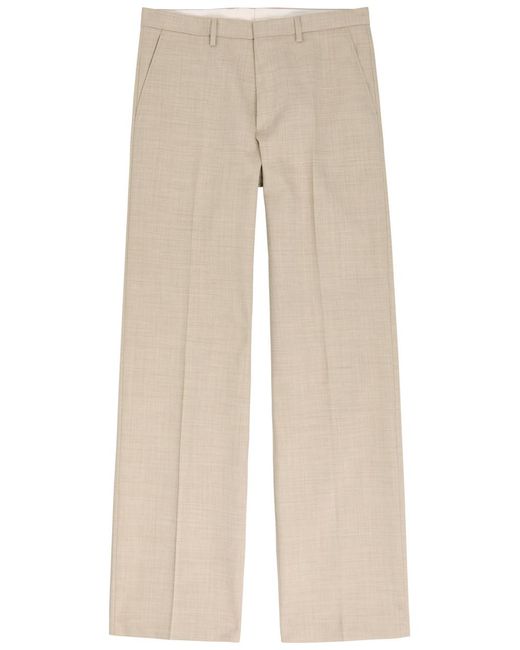Dries Van Noten Natural Panvel Straight-Cut Woven Trousers for men