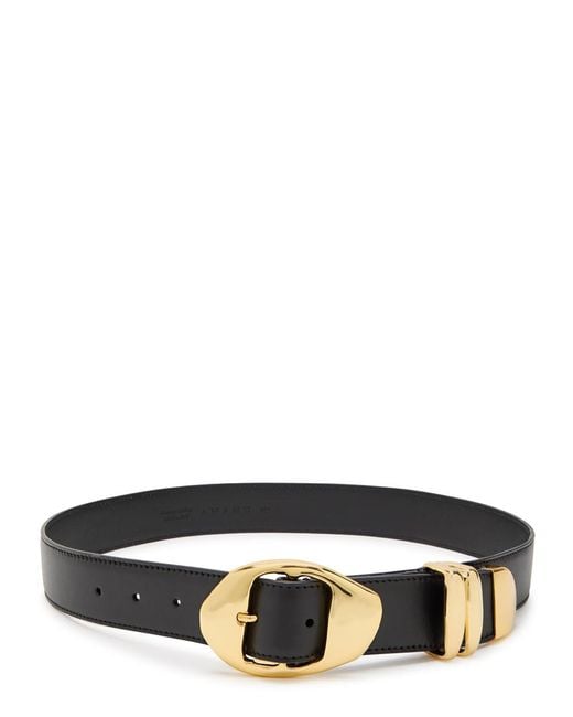 Amanu Black The Grumeti Leather Belt
