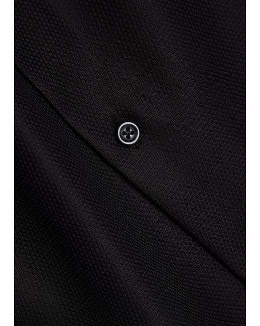 Boss Black Textured Woven Shirt for men