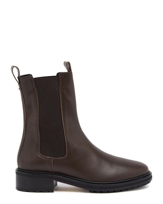Aeyde Brown Jack Leather Chelsea Boots