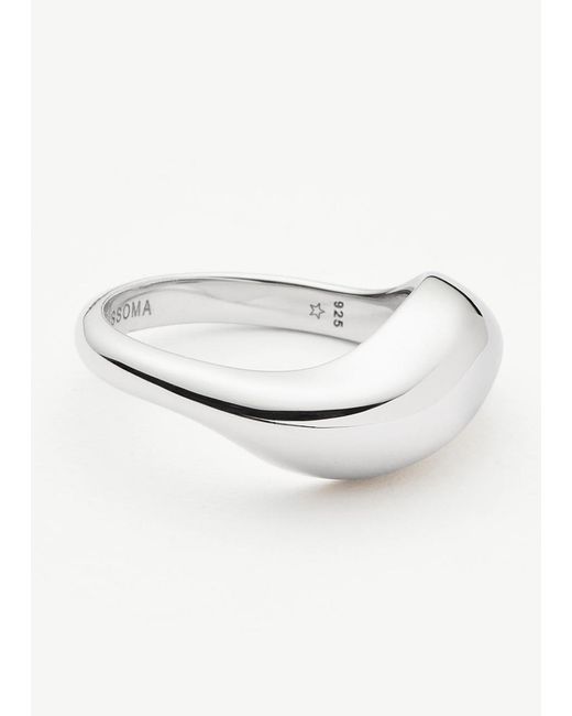 Missoma Metallic Savi Signature Sterling Ring
