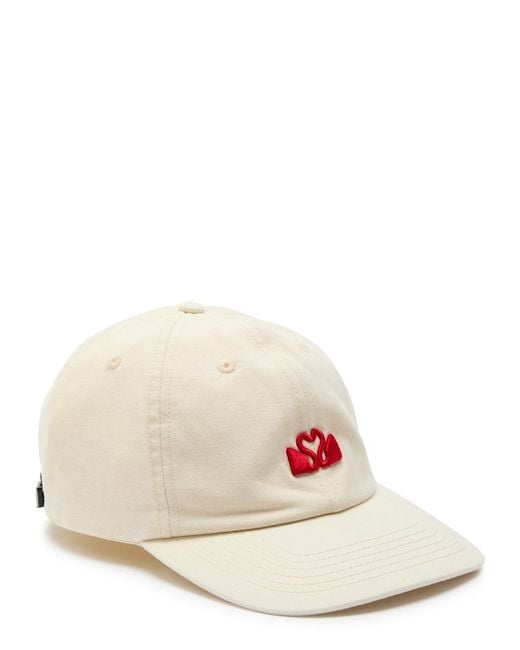 Spense Natural Super Dad Logo-Embroidered Cotton Cap