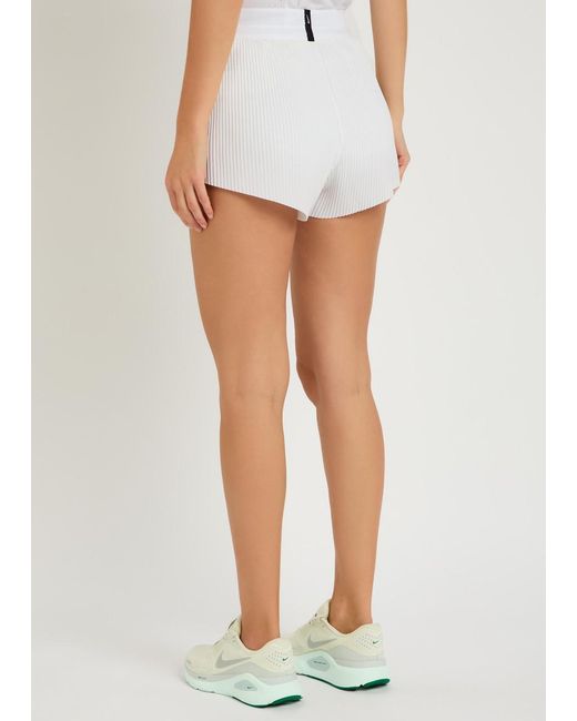 Nike White Aeroswift Dri-Fit Adv Stretch-Jersey Running Shorts
