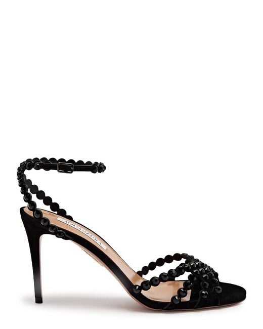 Aquazzura Black Sandals