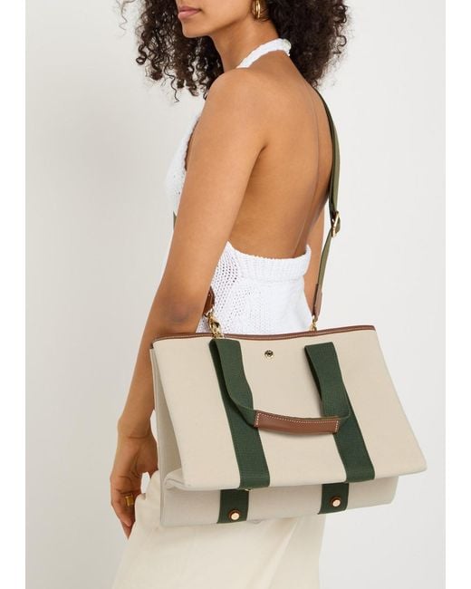 Rue de Verneuil Black Traversée M Essentials Canvas Tote Bag