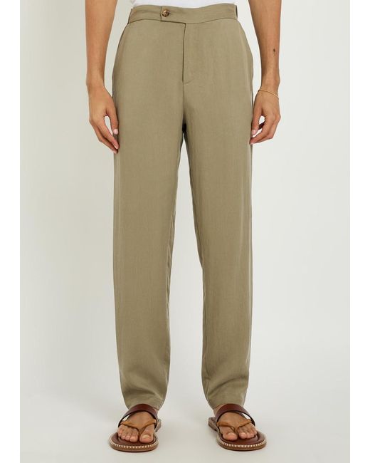 Raith Natural Sergio Tapered-Leg Trousers for men