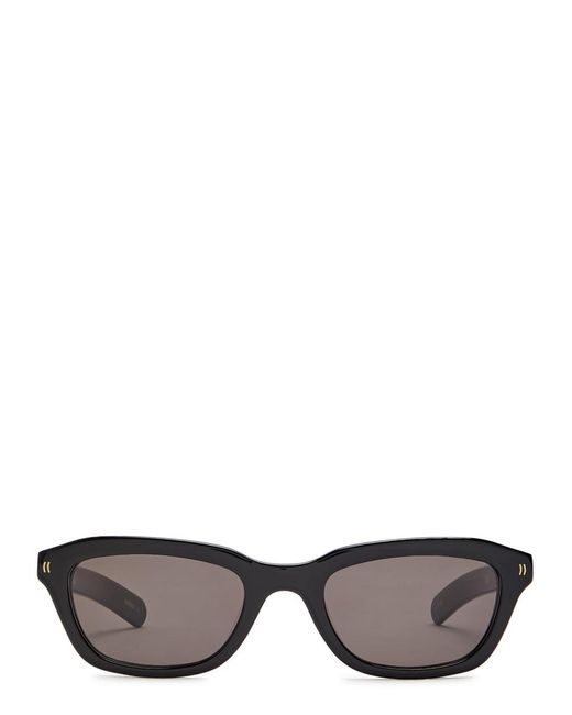 FLATLIST EYEWEAR Black Clint Rectangle-Frame Sunglasses for men