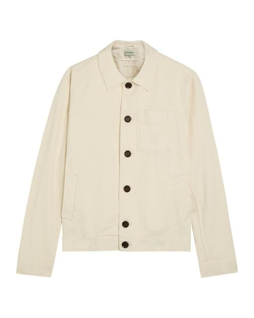 Oliver Spencer Natural Buffalo Denim Jacket for men