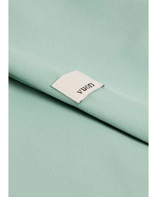 vuori Green All The Feels Stretch-Jersey Leggings