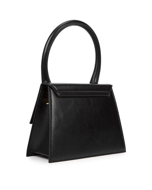 Jacquemus Black Le Grand Chiquito Leather Top Handle Bag, Bag