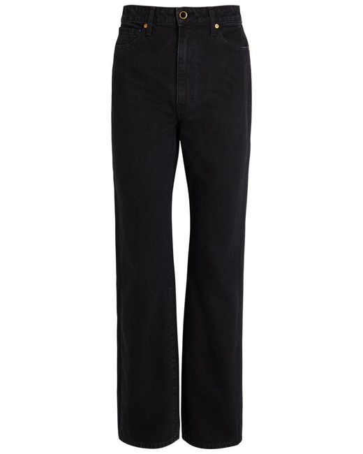 Khaite Black Danielle Jeans