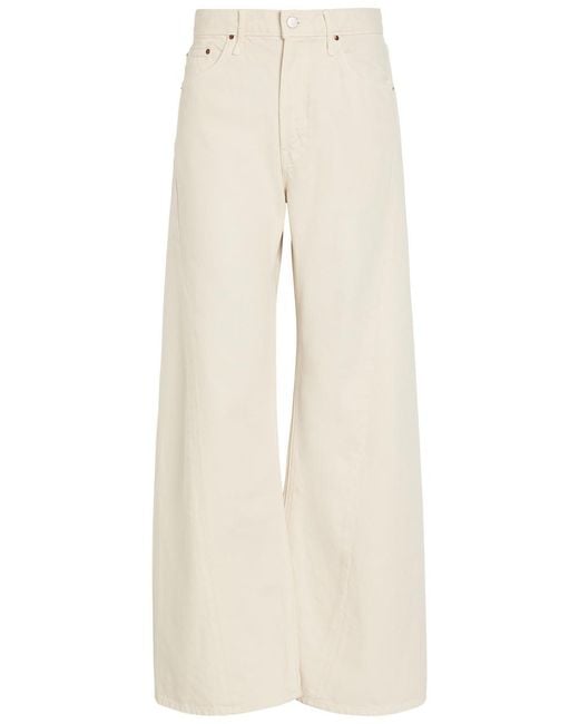 Mother Natural The Lemon Twist Wide-Leg Jeans