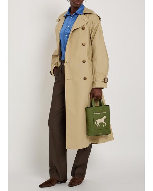 Polo Ralph Lauren Natural Chelsea Belted Stretch-Cotton Trench Coat