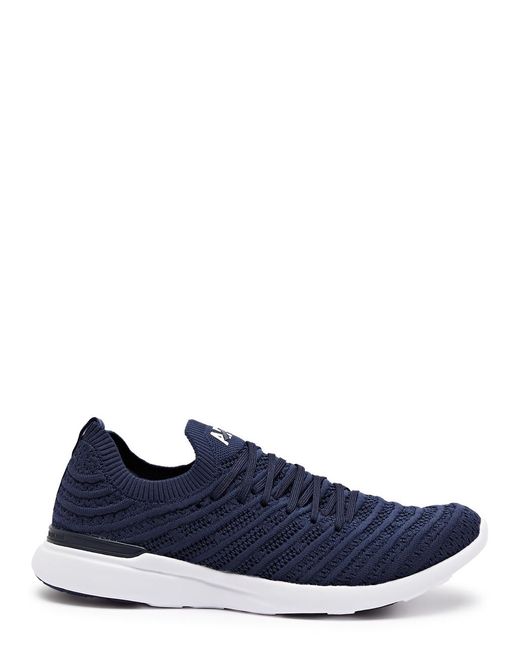 Athletic Propulsion Labs Blue Techloom Wave Woven Sneakers