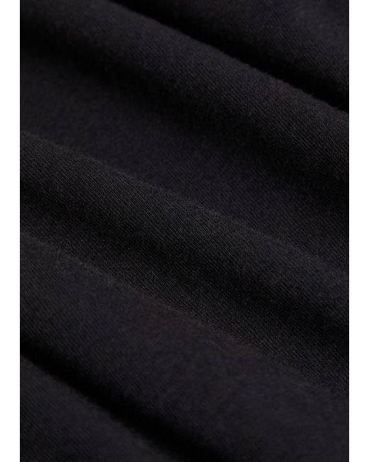 Skims Black Short Sleeve Modal-Blend T-Shirt