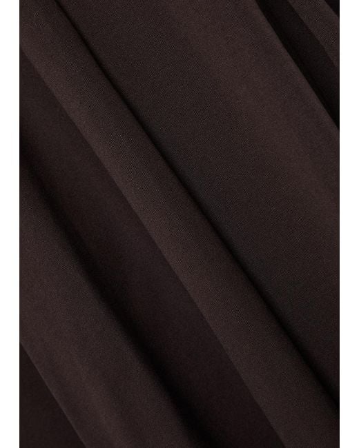 Staud Purple Joy Cotton-Blend Maxi Dress