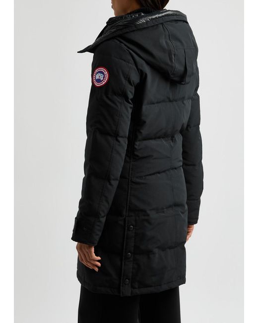 Canada Goose Black Shelbourne Hooded Arctic-Tech Parka