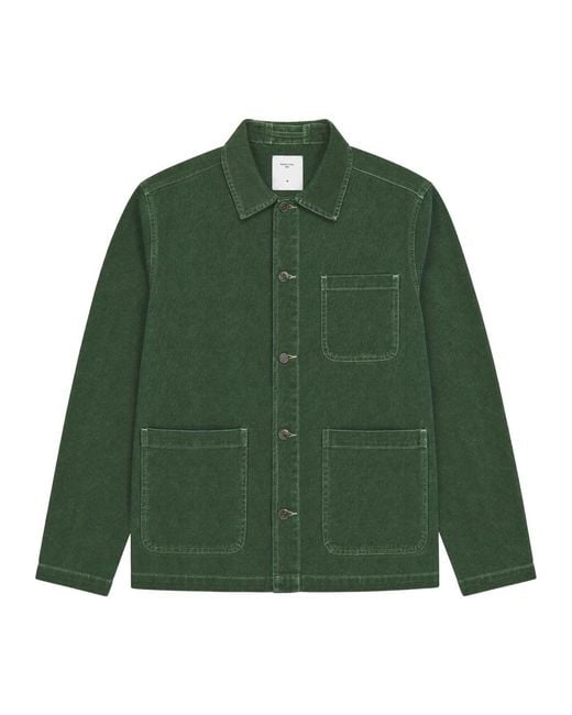 Percival Green Denim Jacket for men