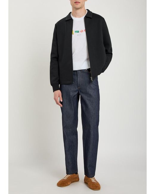 Paul Smith White A Row Printed Cotton T-Shirt for men