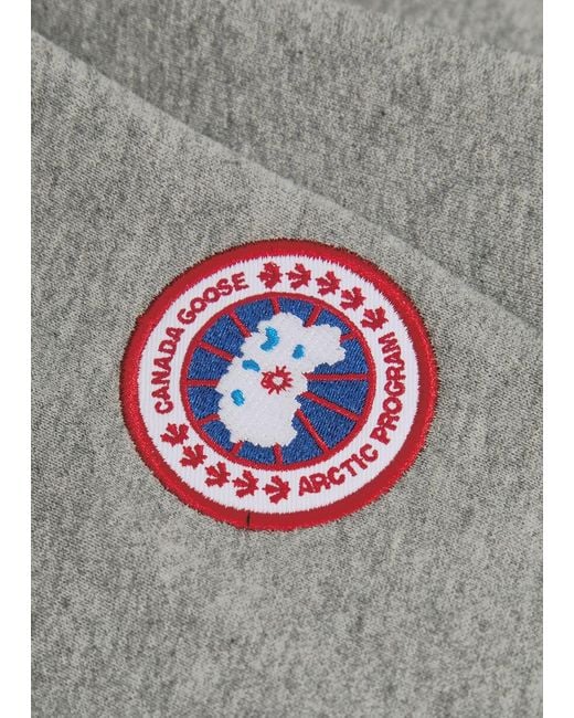 Canada Goose Gray Hybridge Huron Hooded Shell And Cotton Jacket for men