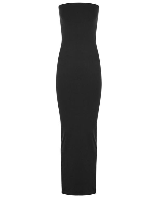 Wolford Black Fatal Stretch-Jersey Maxi Dress
