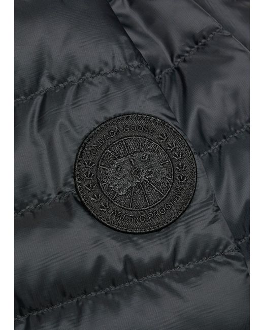 Canada Goose Black Stratus Padded Shell Jacket for men