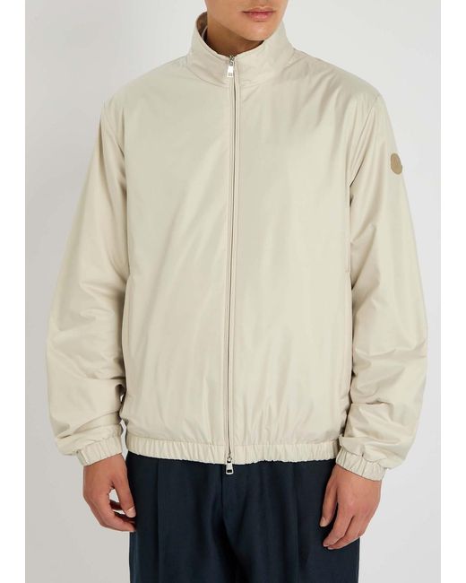 Moncler Natural Meidassa Shell-Satin Jacket for men