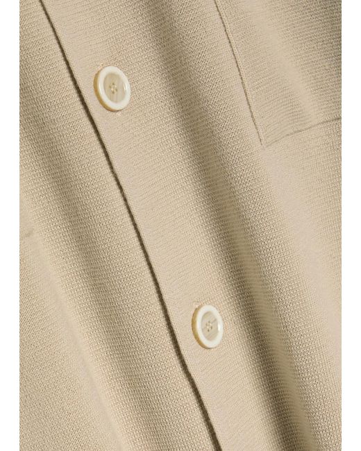 Lardini Natural Fine-Knit Wool Jacket for men