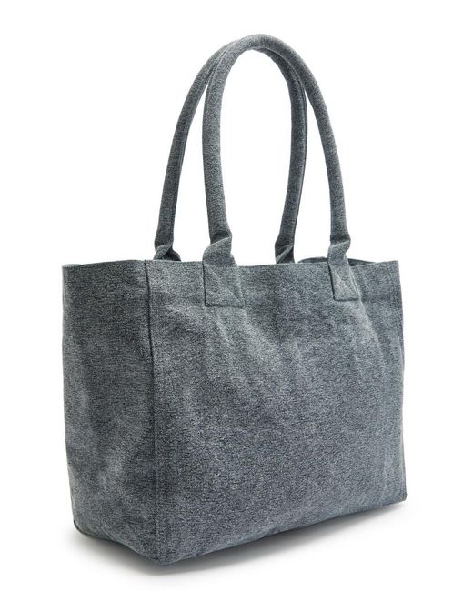 Isabel Marant Black Yenky Logo Canvas Tote