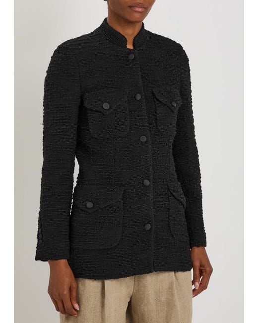 LIBEROWE Black Raja Bouclé Jacket