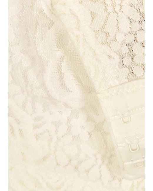 Wacoal White Halo Lace Strapless Bra