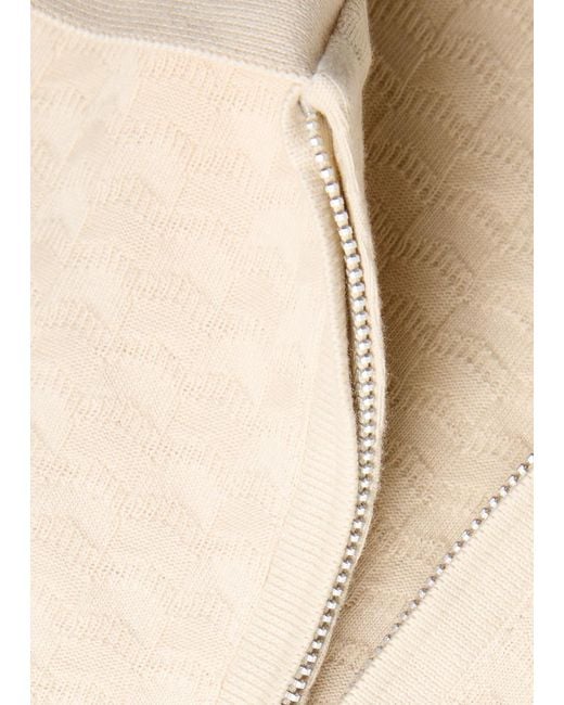 Paul Smith Natural Textured Cotton Polo Shirt for men