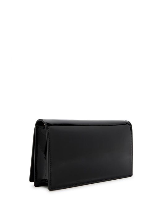 Christian Louboutin Gray Bettina Patent Leather Clutch