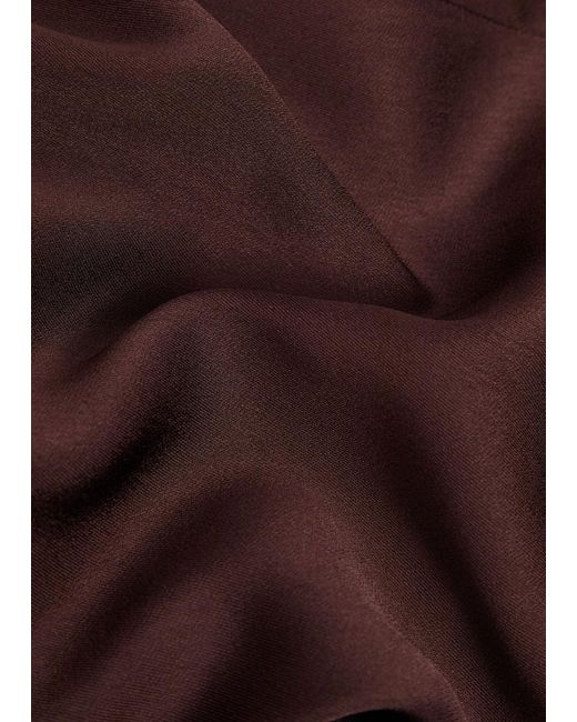Vince Brown Wide-Leg Trousers