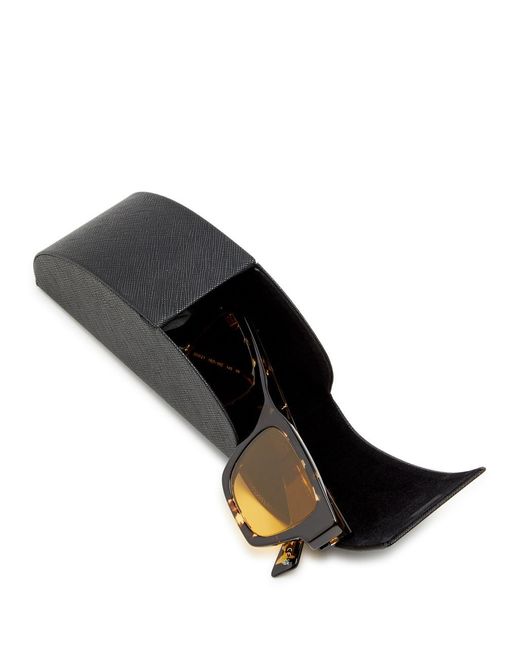 Prada Brown Square-frame Sunglasses