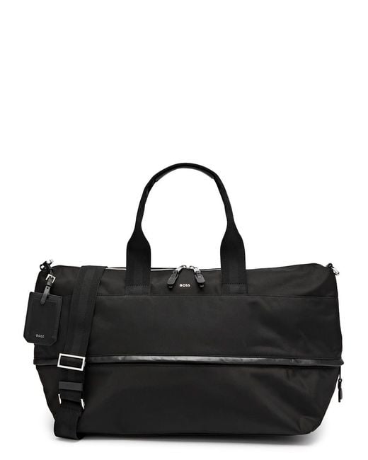 Boss Black Highway Canvas Holdall for men