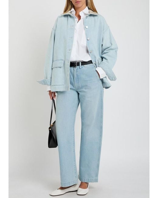 Agolde Blue X Maria Mcmanus Wide-Leg Jeans