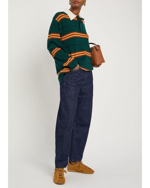 Citizens of Humanity Blue Miro Barrel-Leg Jeans