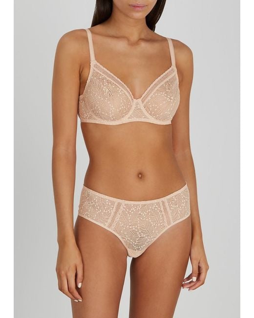 Simone Perele Natural Comete Underwired Lace Bra