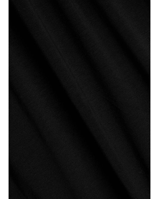 Eileen Fisher Black Jersey Maxi Skirt