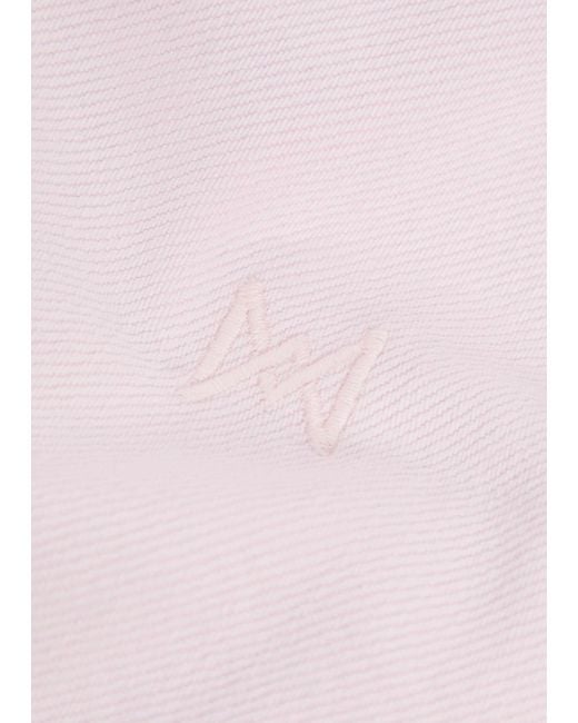 Agolde Pink X Maria Mcmanus Denim Shirt