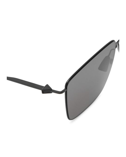 Bottega Veneta Multicolor Rectangle-frame Sunglasses for men