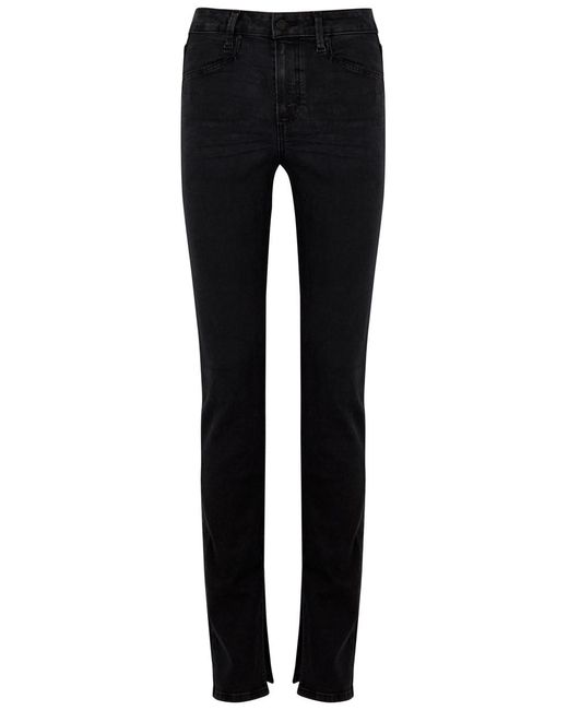 PAIGE Black Constance Skinny Jeans