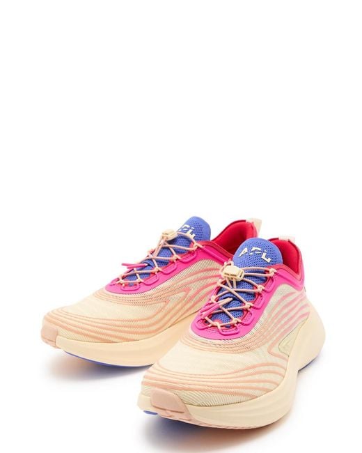 Athletic Propulsion Labs Pink Veil Knitted Sneakers