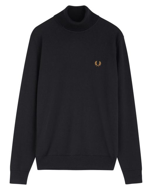 Blue fred perry jumper hotsell