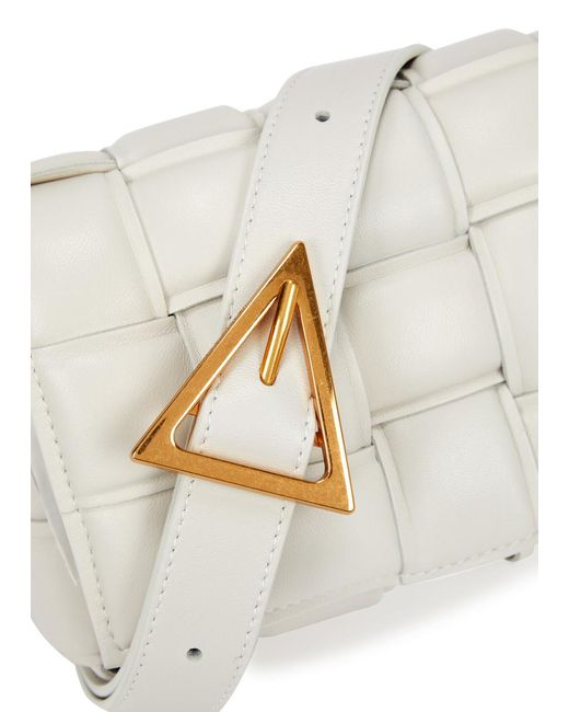 Bottega Veneta Natural Cassette Small Leather Cross-body Bag