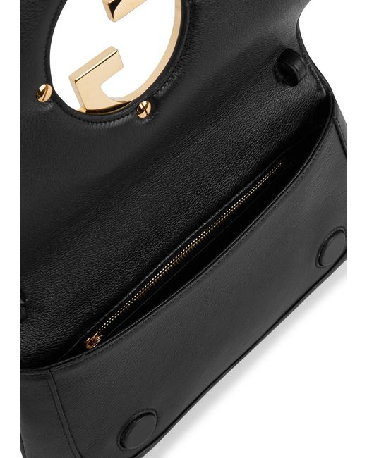 Gucci Black Blondie Leather Shoulder Bag