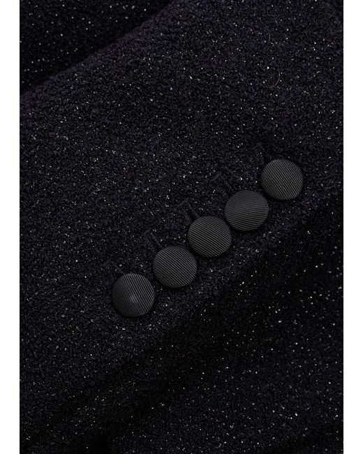 LIBEROWE Black Raja Metallic Tweed Jacket