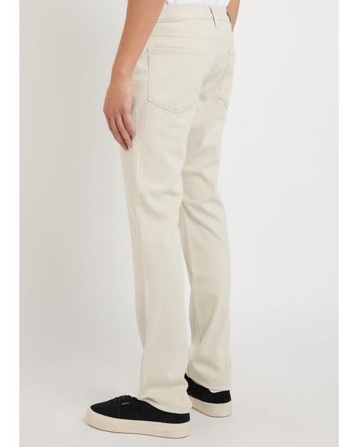 PAIGE Natural Federal Slim Straight-Leg Jeans for men