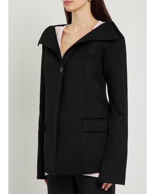 Totême Black Wool Jacket